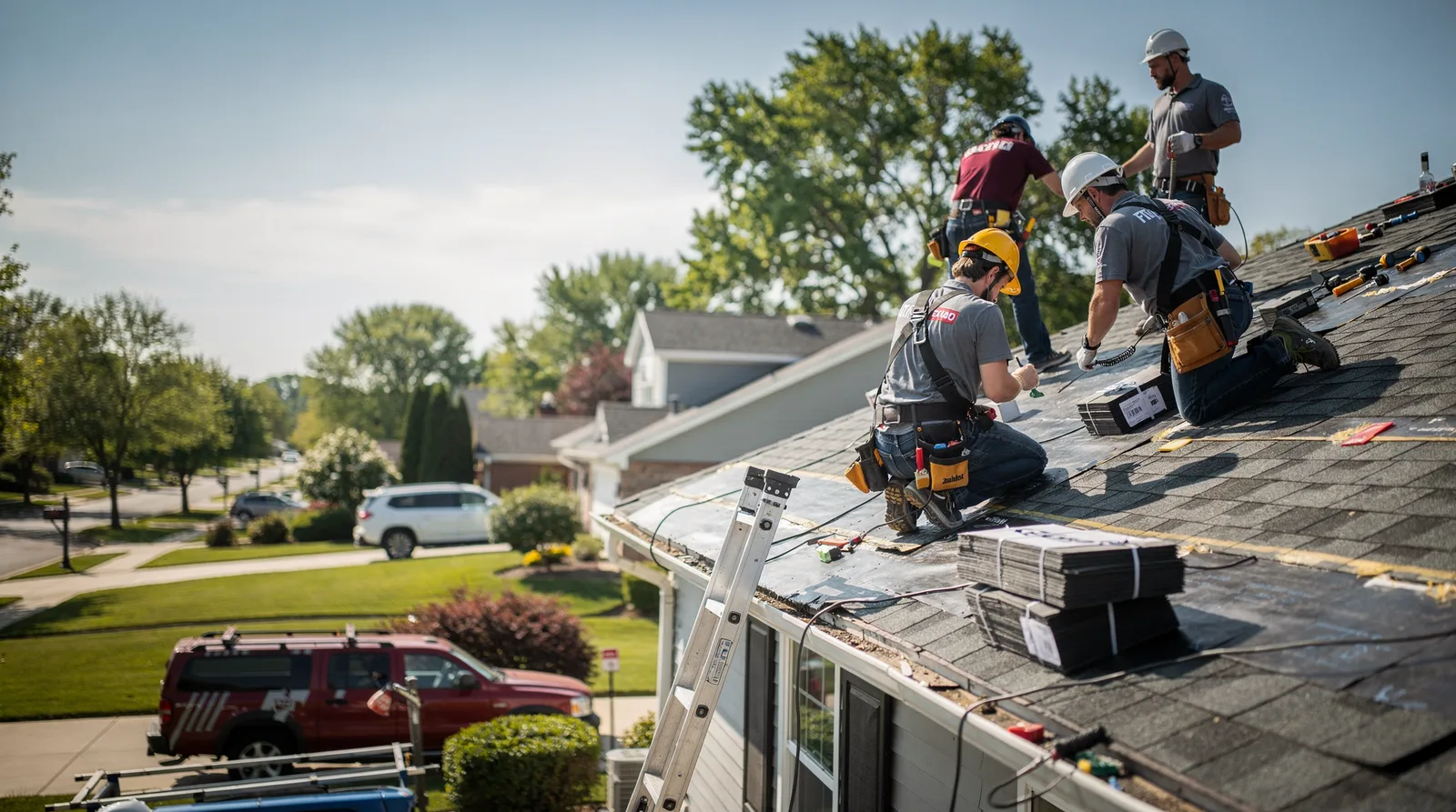 Roof Repair in Stronghurst, IL around you